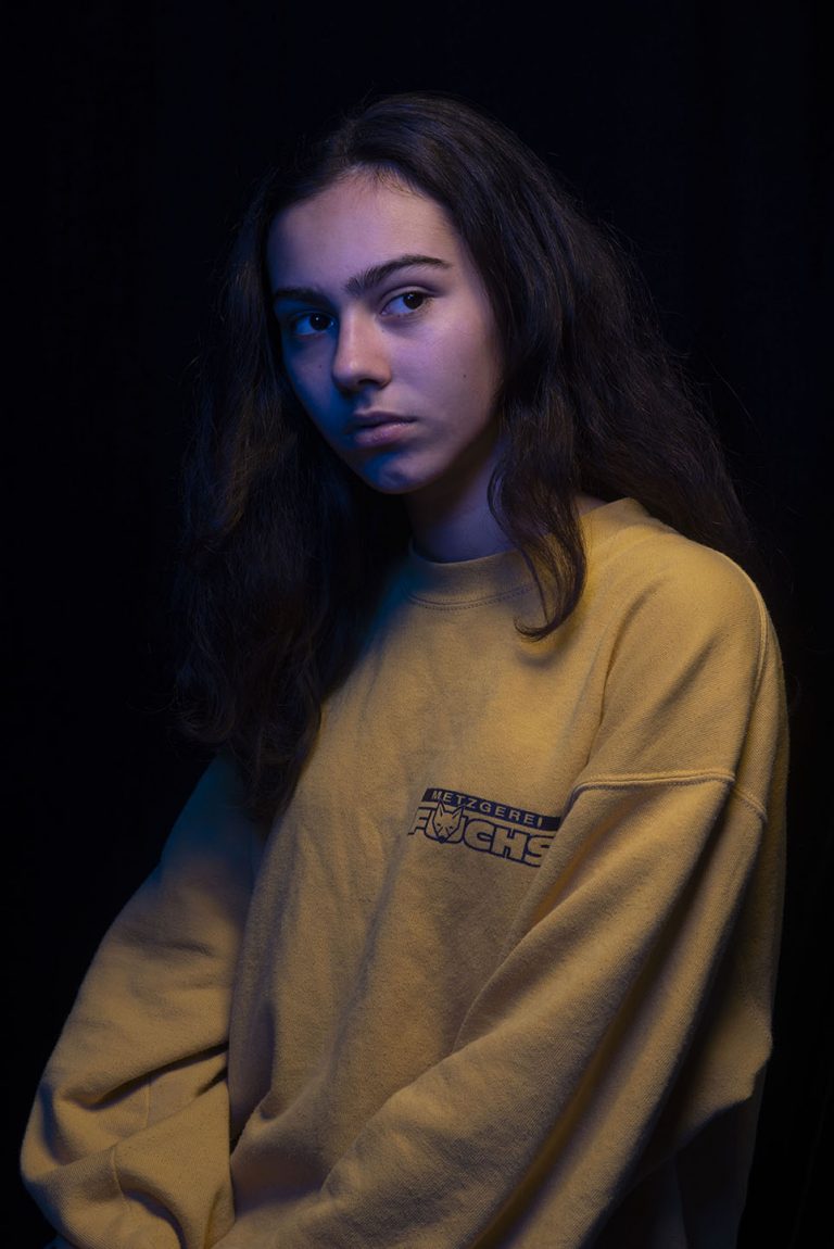 Portrait studio de Salomé Boisseau de Mellanville
